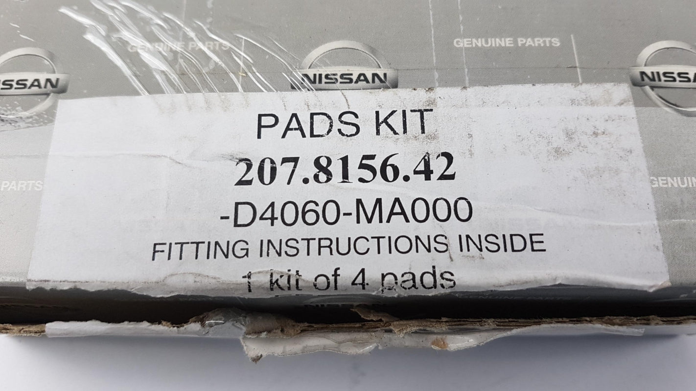 Original OE NISSAN Bremsbeläge D4060MA000