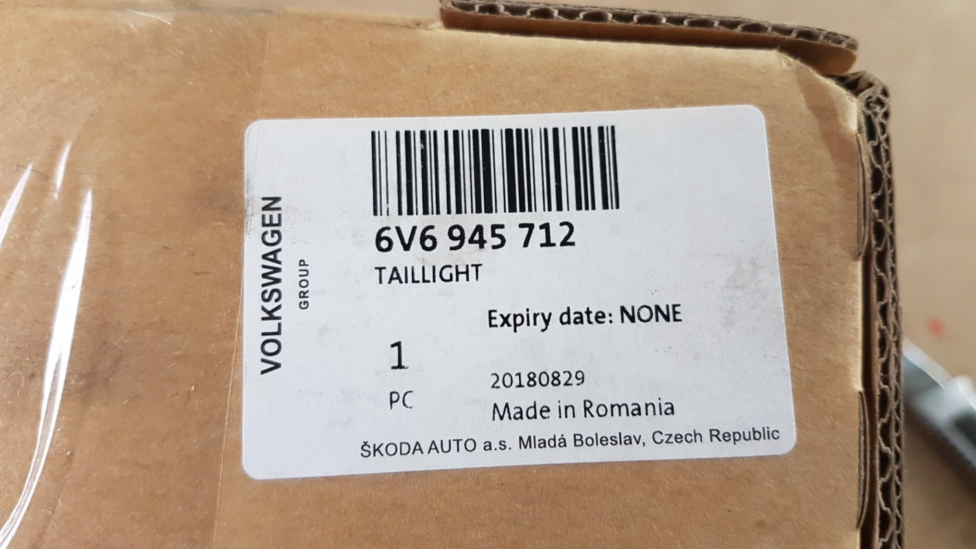 Original SKODA Fabia III (NJ) Heckleuchte 6V6945712