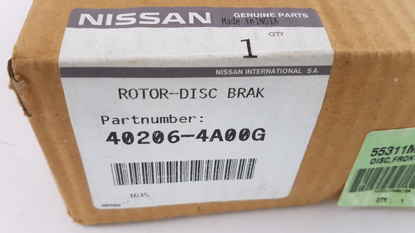 Original OE NISSAN Bremsscheibe (1 Stück) 402064A00G