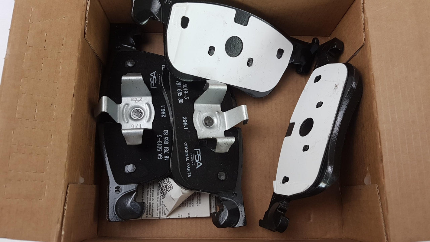 Original PSA Berlingo Partner Combo C4 Picasso II Bremsbeläge Vorne 1678168580