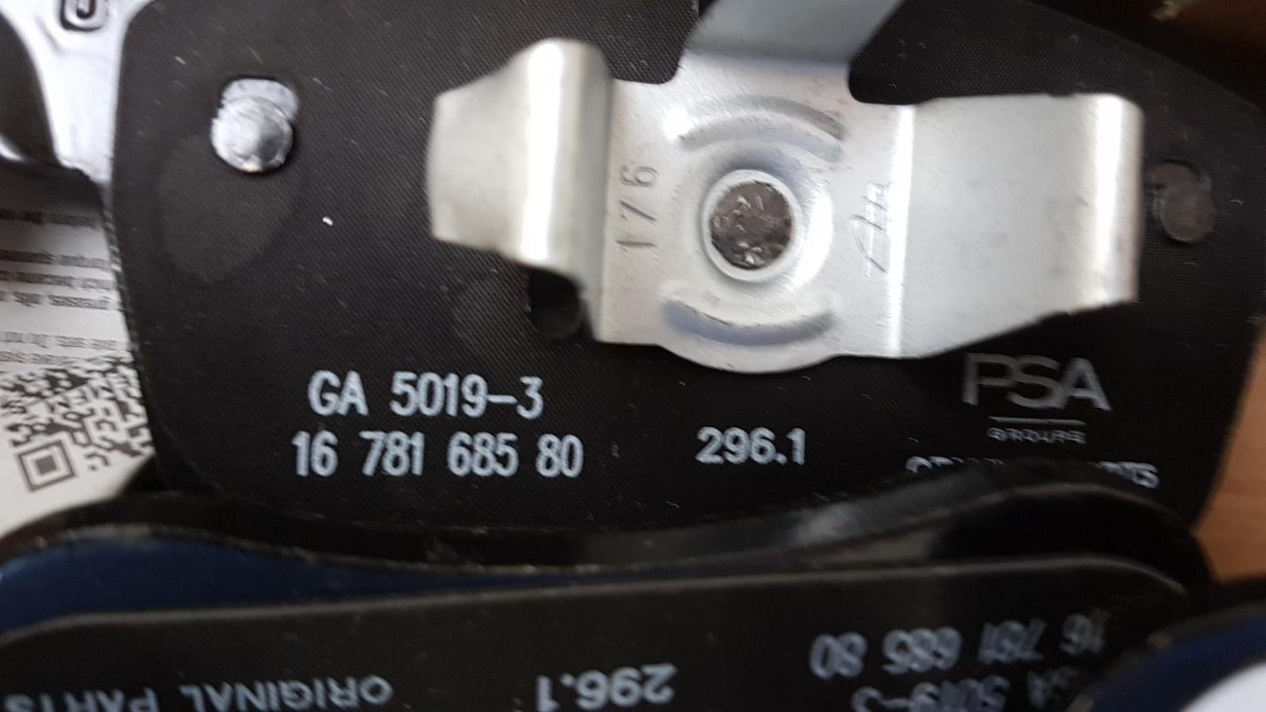 Original PSA Berlingo Partner Combo C4 Picasso II Bremsbeläge Vorne 1678168580