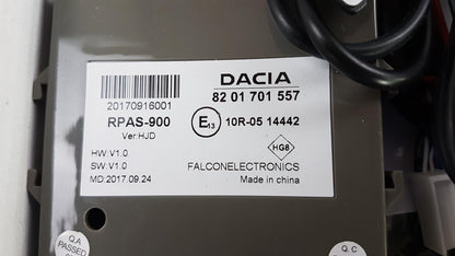 Original OE RENAULT Einparkhilfe 8201701557