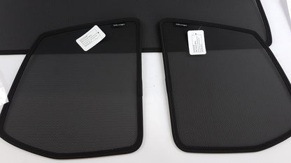 Original VW Touran '16-'20 Sonnenschutz Satz (5-Stück) Hinten Schwarz 5Q0064365