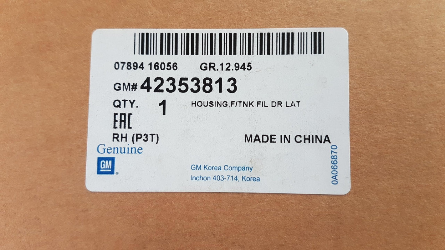 Original OE OPEL Tankklappe 42353813