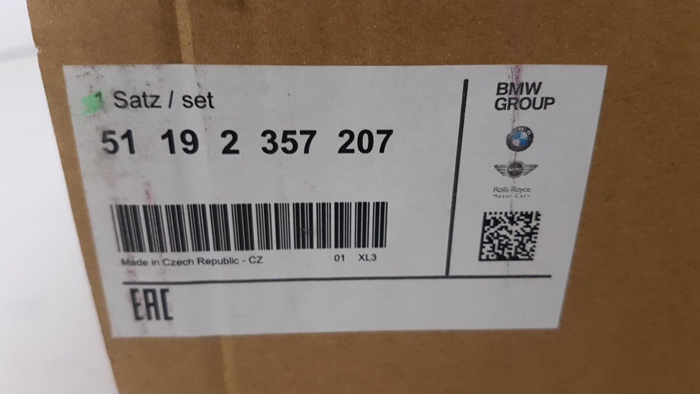 Original BMW X6 F16 M Performance Aerodynamikpaket Heckklappe links 51192357207