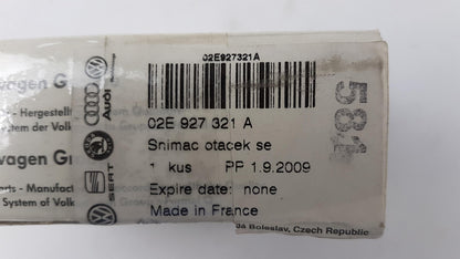 Original OE Volkswagen Sensor Geschwindigkeit/Drehzahl 02E927321A