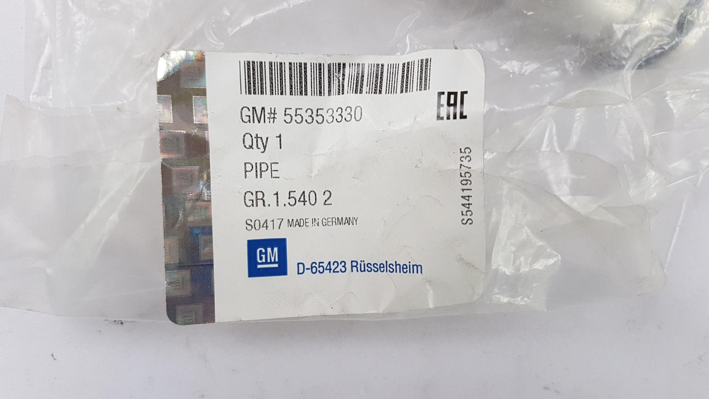 Original OE OPEL Rohr 55353330