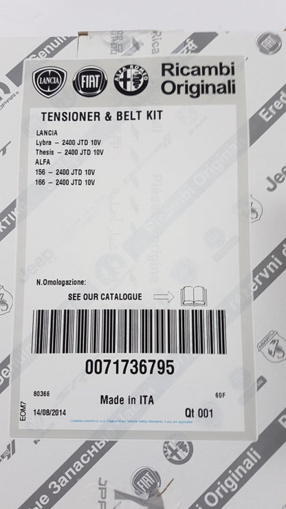 Original OE FIAT Zahnriemensatz 71771591
