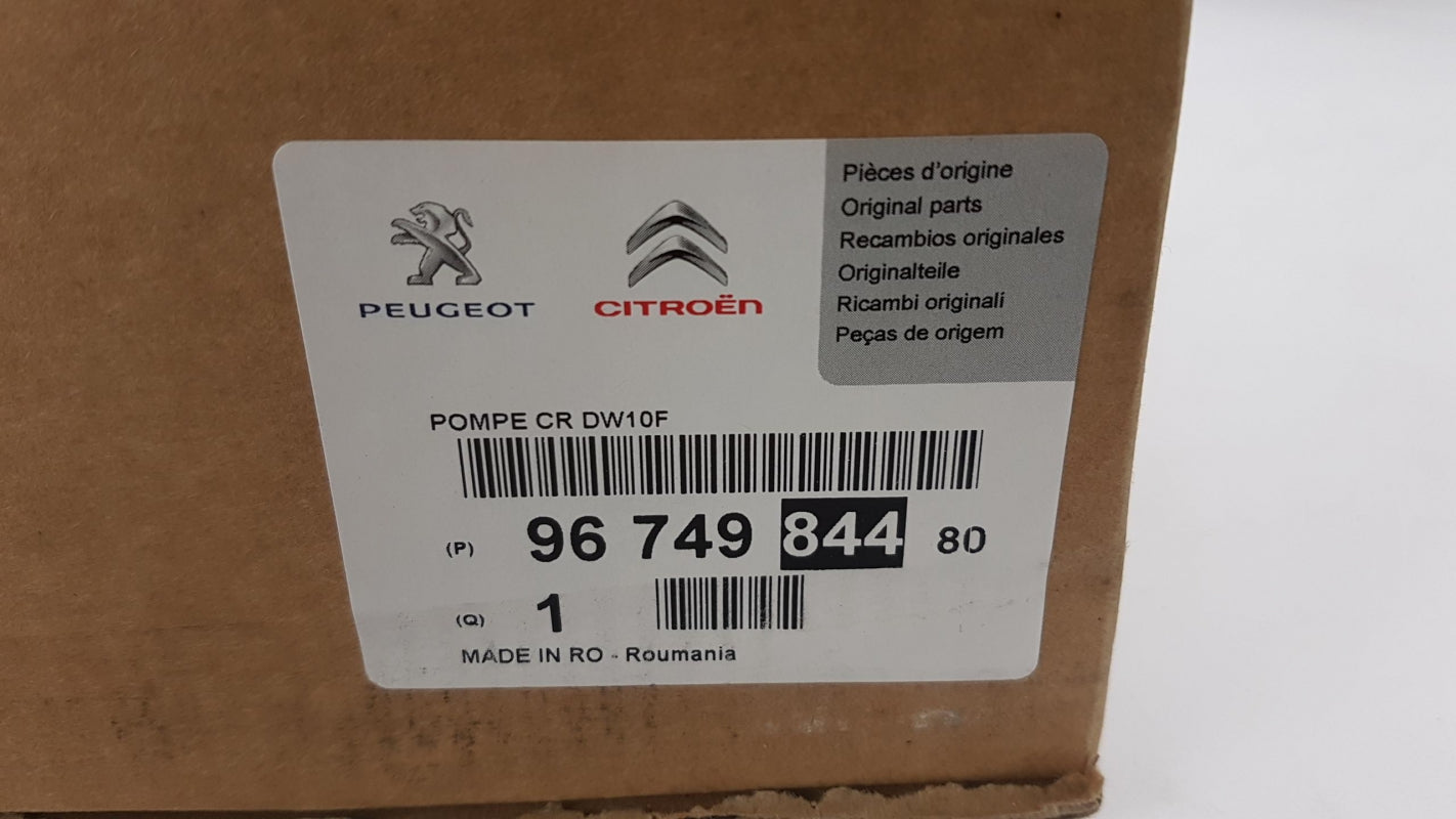 Original PEUGEOT 5008 II CITROEN C4 II C5 III Einspritzpumpe 9674984480