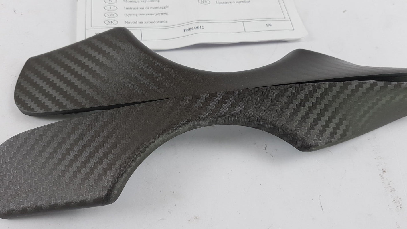 Original RENAULT Clio IV Nebelscheinwerfer Verkleidungsatz karbon L+R 8201345043