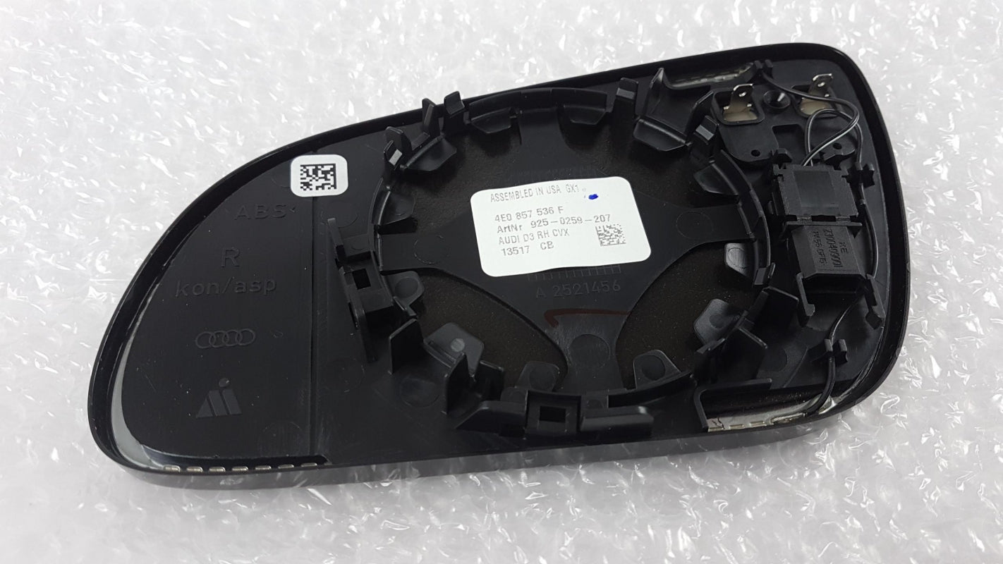 Original OE Volkswagen Außenspiegelglas 4E0857536F