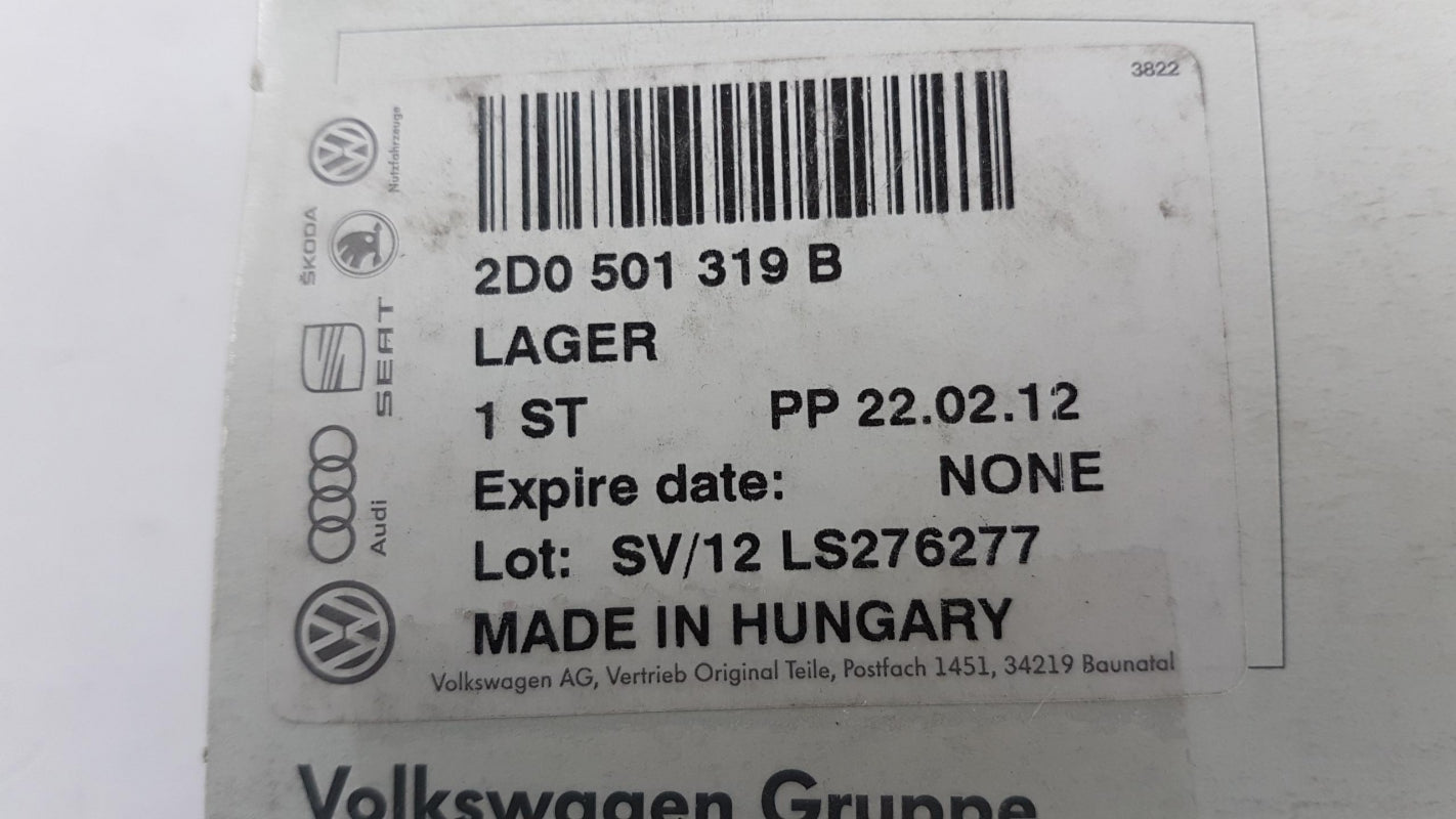 Original VW Crafter LT Kegelrollenlager Radlager hinten aussen 2D0501319B