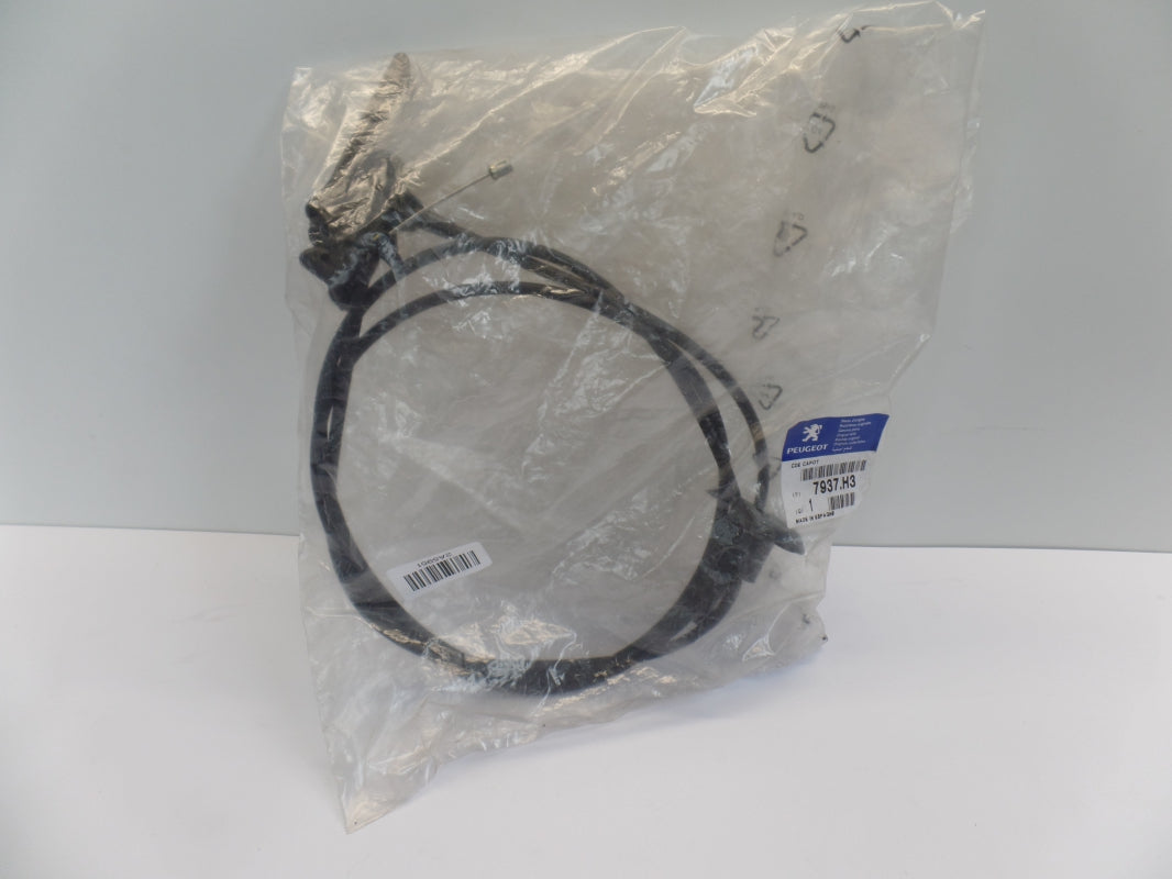 Original OE Peugeot Motorhaubenentriegelung Kabel 7937H3