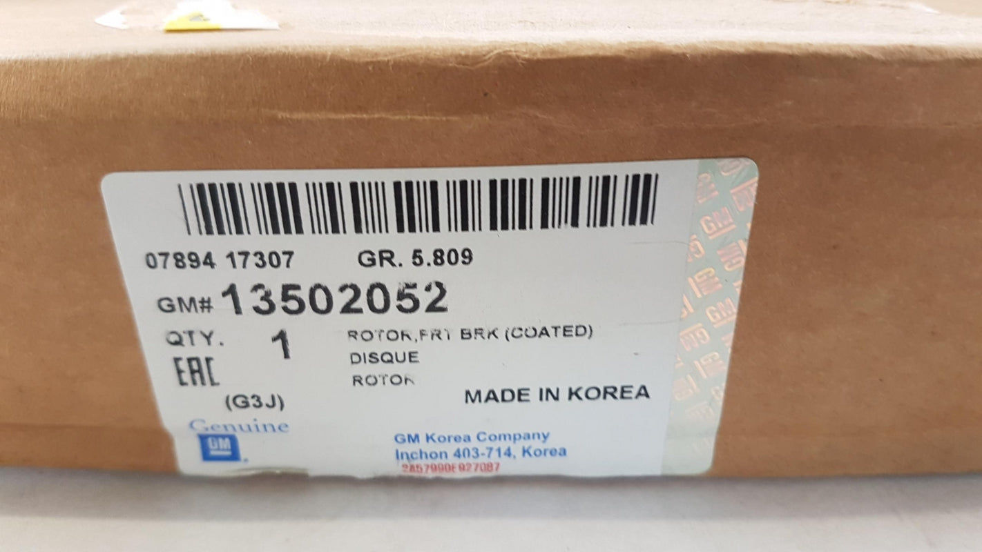 Original OE CHEVROLET Bremsscheibe (1 Stück) 13502052