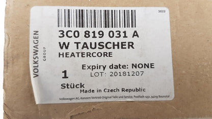 Original OE Volkswagen Innenraumheizung Wärmetauscher 3C0819031A