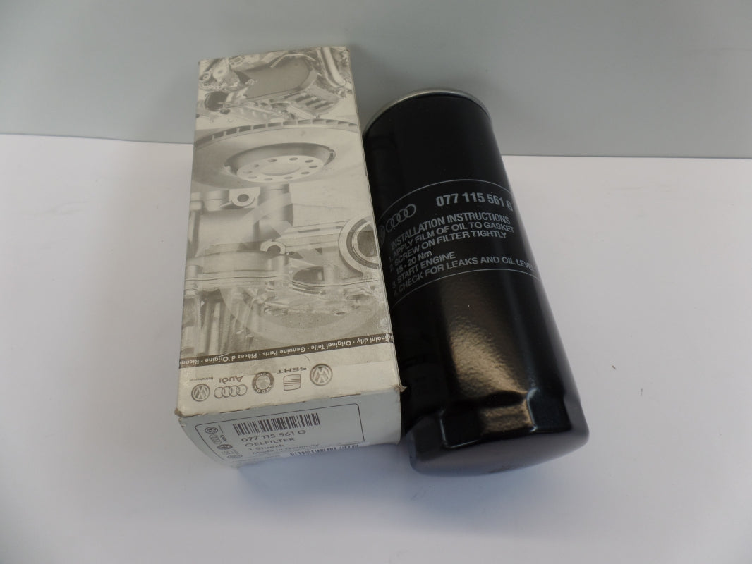 Original AUDI A6 A6Q Ölfilter Filtereinsatz Motorölfilter 077115561G