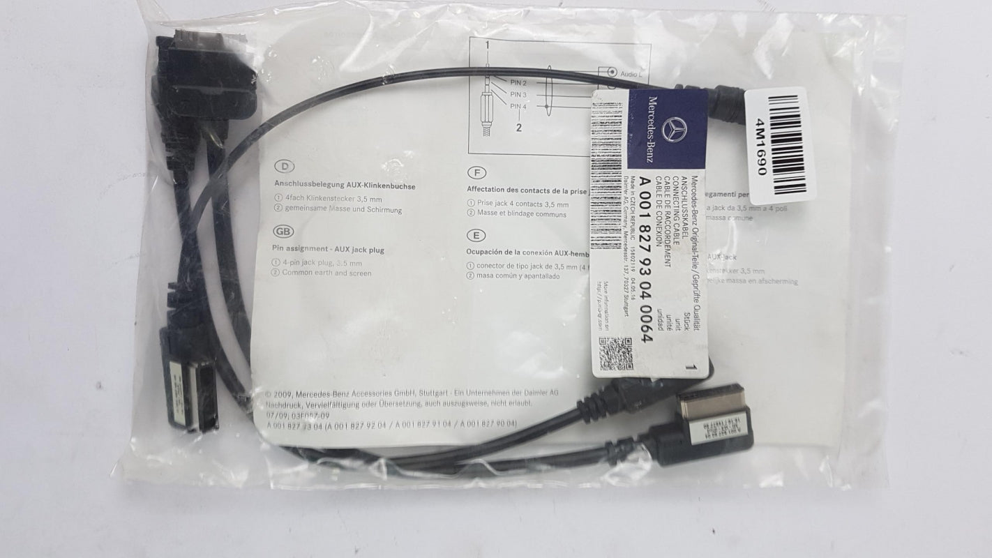 Original OE MERCEDES-BENZ Kabel A001827930464