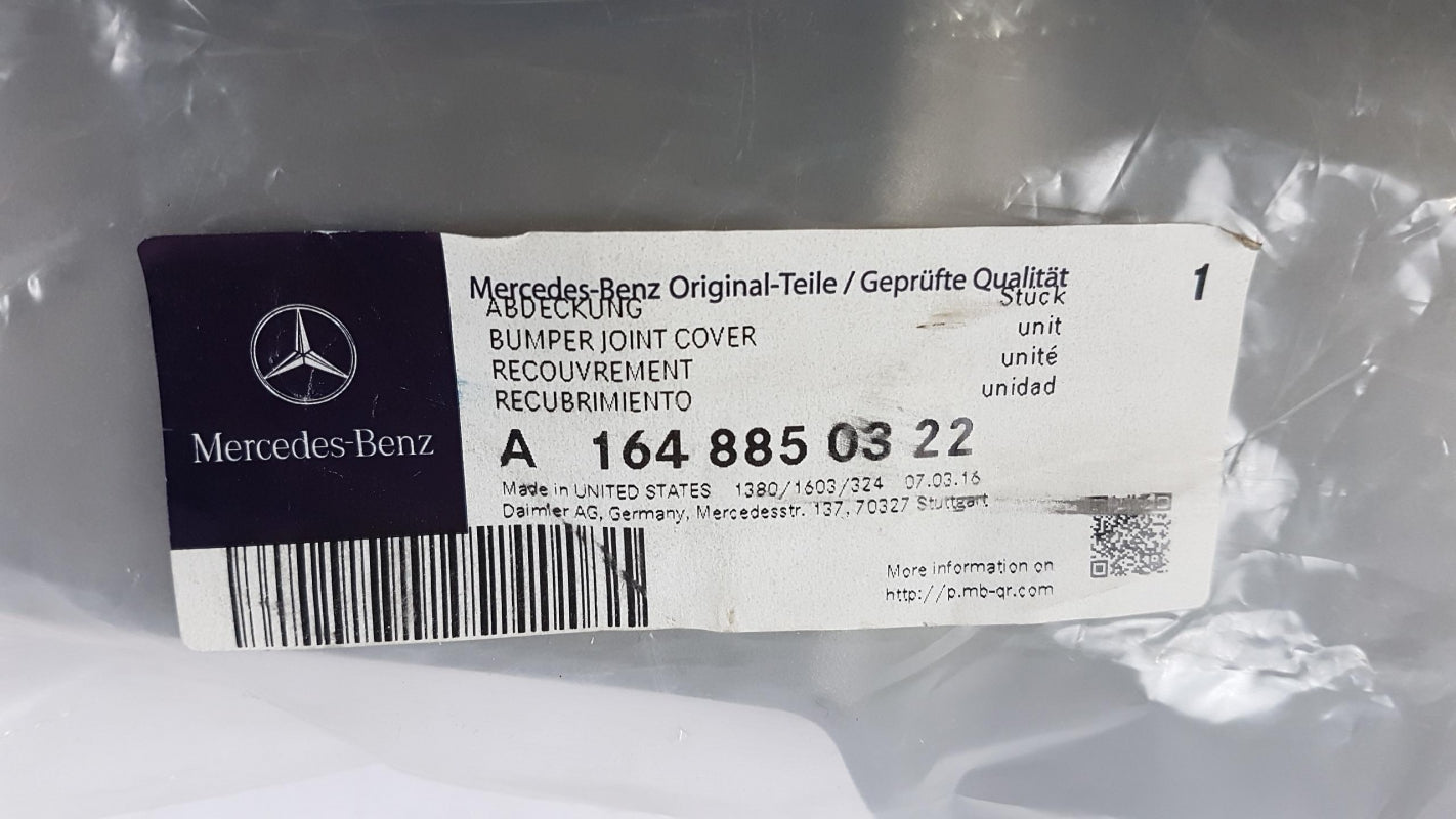 Original OE MERCEDES-BENZ Stoßstangen Zierleiste A1648850322