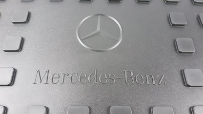 Original MERCEDES-BENZ C117 Kofferraummatte flach schwarz A1178140041
