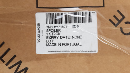 Original VW Sharan 7N SEAT Alhambra Stoßstange Spoiler hinten 7N08075219B9