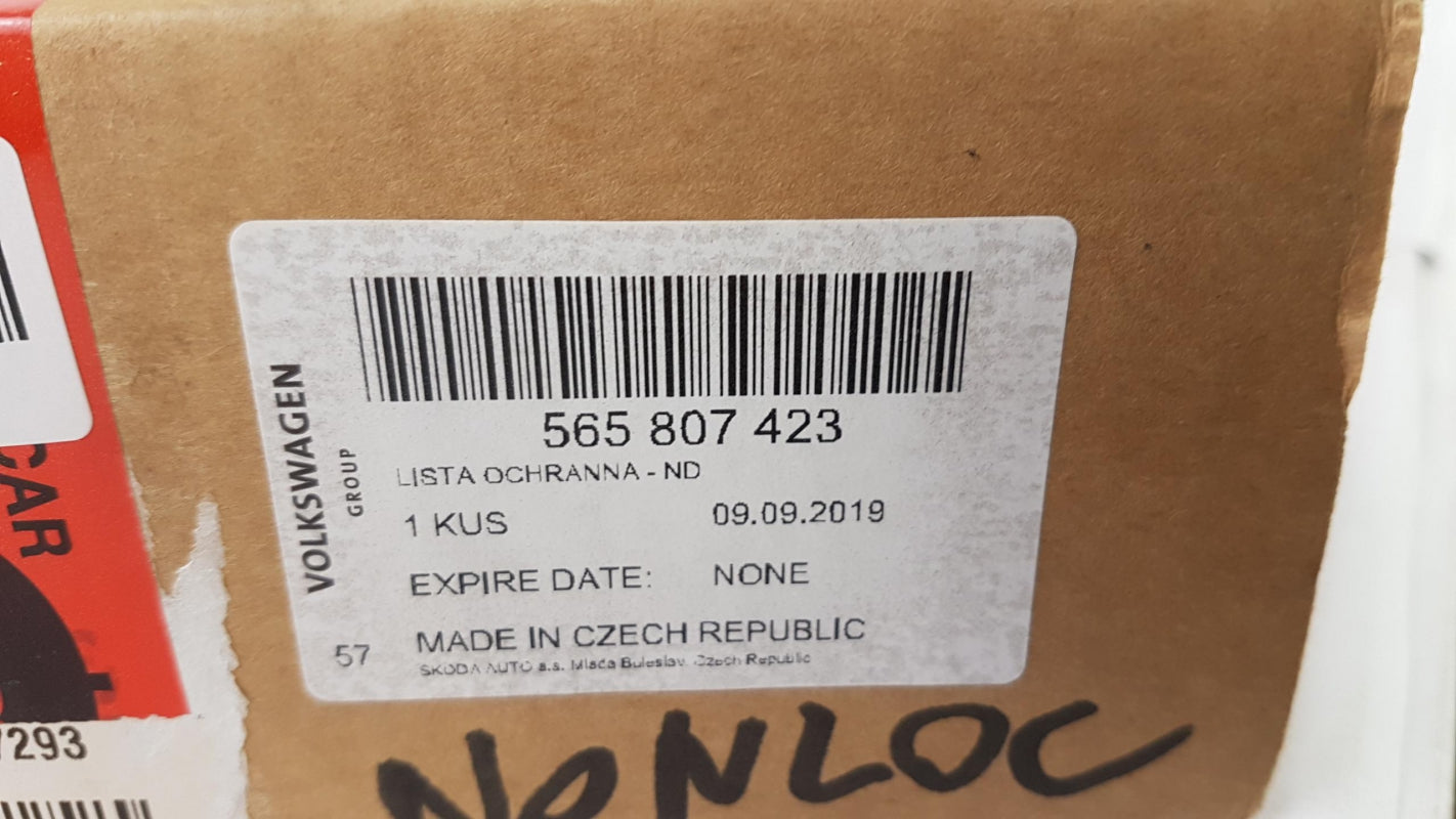 Original OE Volkswagen Stoßfängerabdeckung 565807423