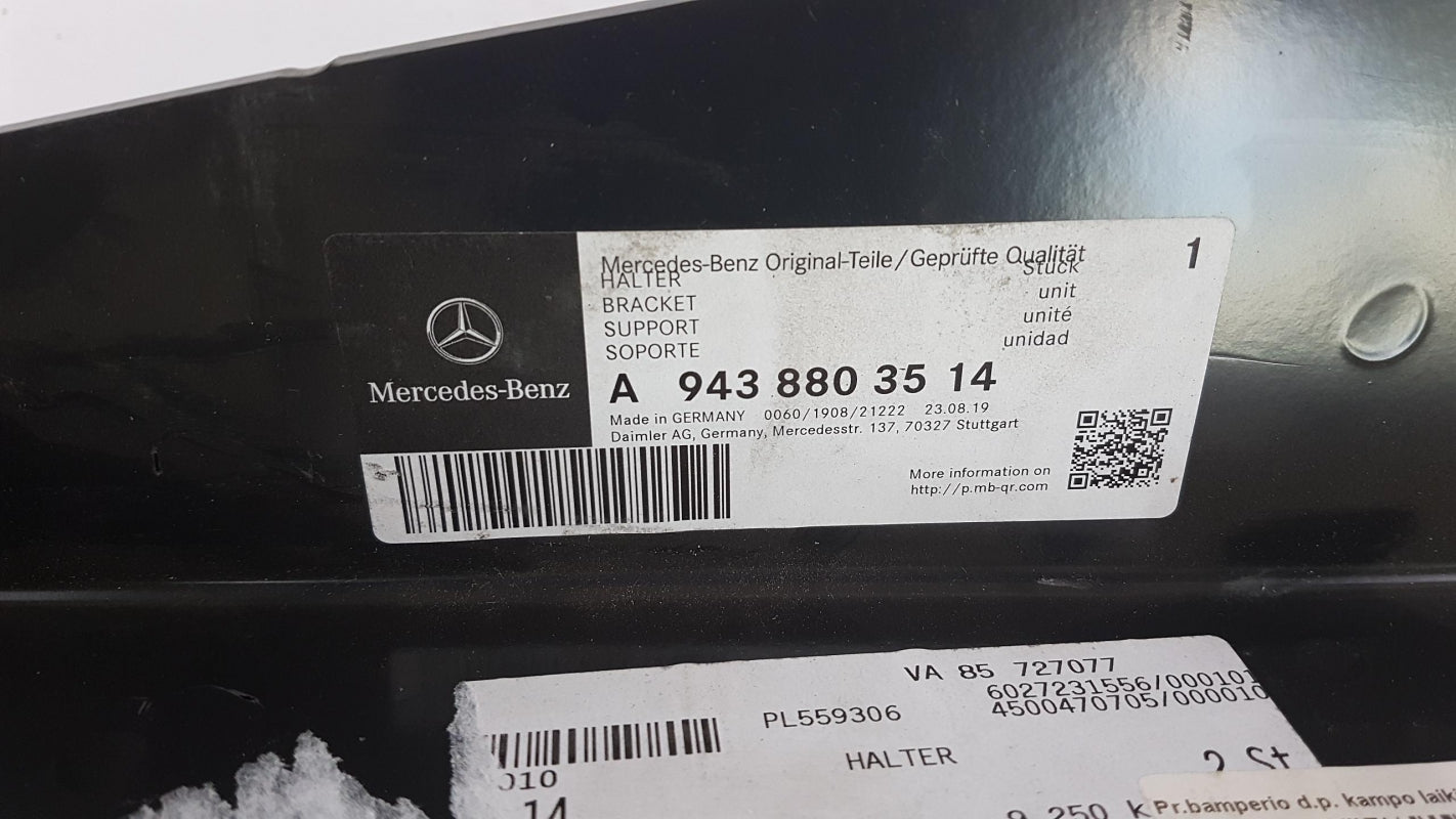 Original OE MERCEDES-BENZ Stoßfänger Halterung A9438803514
