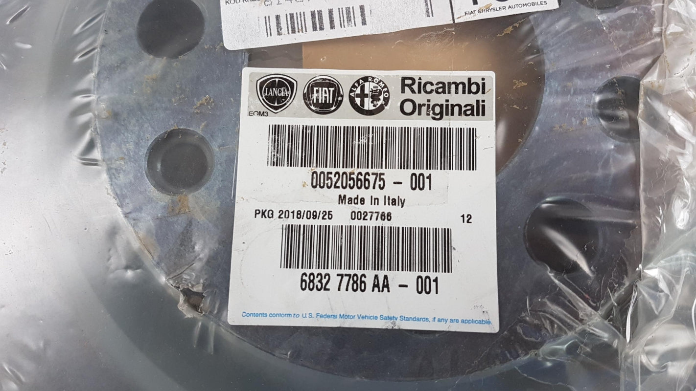 Original FIAT 500X ALFA ROMEO Giulietta Bremsscheibe (1 Stück) vorne 52056675