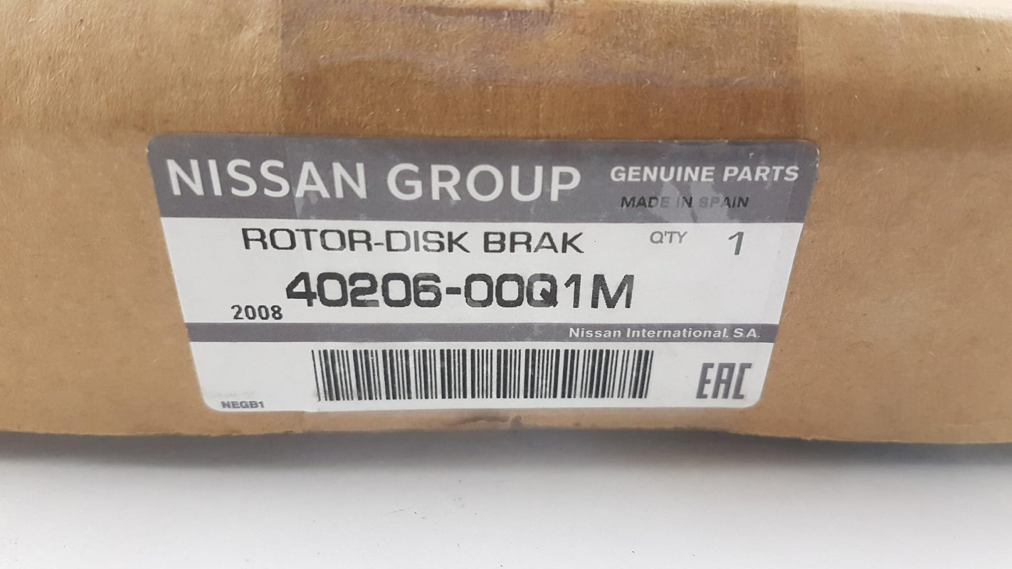 Original NISSAN Micra III (K12) Note I (E11) Front Brake Disc 4020600Q1M 