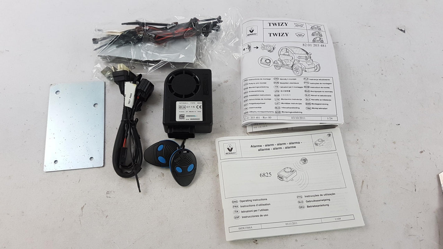 Original OE RENAULT Alarmanlage 8201203481