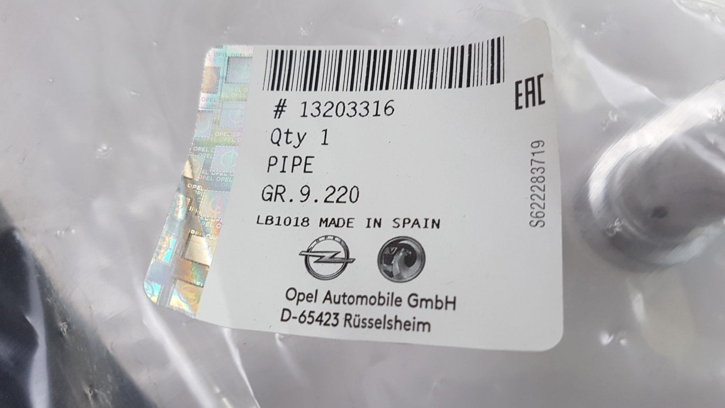 Original OPEL Corsa-D Kühlmittelrohrleitung Kühlerrohr 1.2 / 1.4 13203316