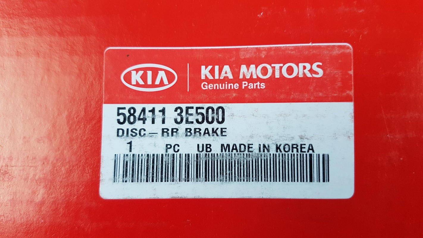 Original KIA Sorento '02-'09 Bremsscheibe (1 stück) hinten 584113E500