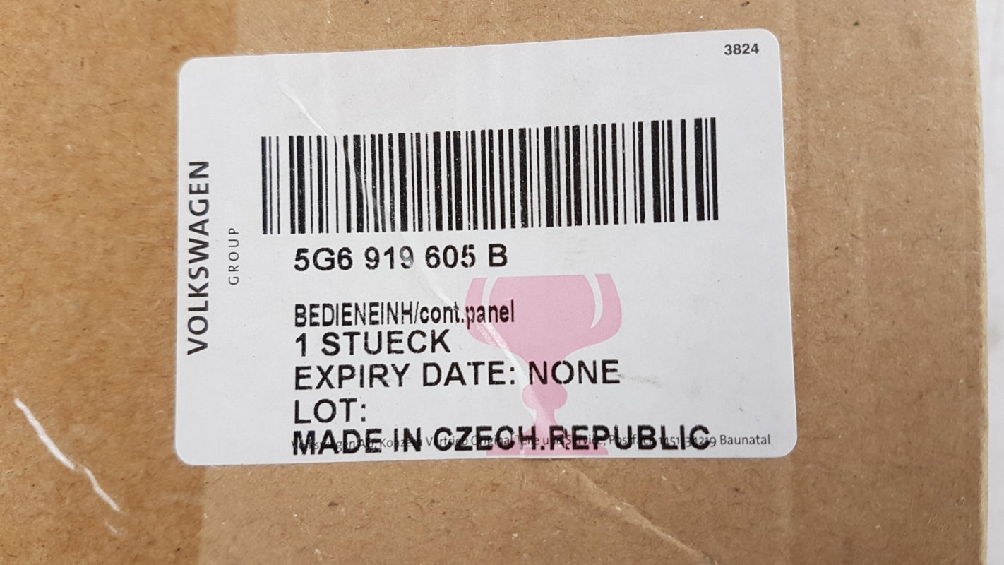 Original VW Tiguan II (AD) Bedieneinheit Multifunktionsdisplay 8 Zoll 5G6919605B