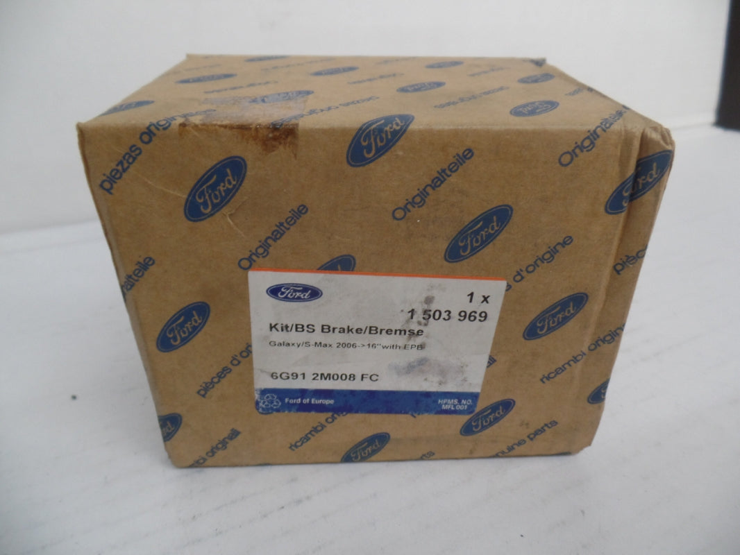 Original FORD S-Max Galaxy 2006- Bremsbeläge Scheibenbremse hinten 1503969
