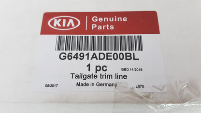 Original OE HYUNDAI/KIA Heckklappe Zierleiste G6491ADE00BL
