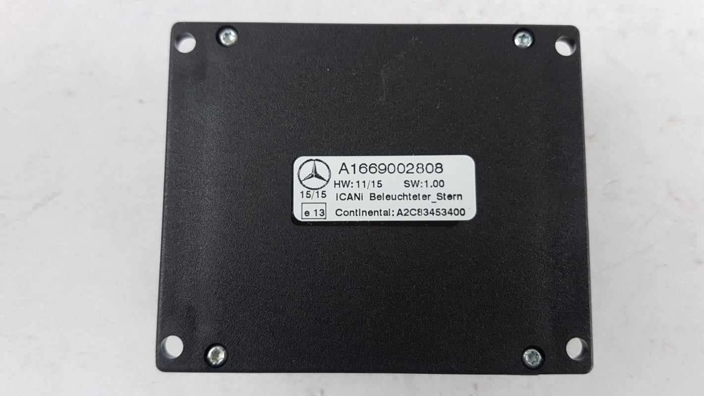 Original MERCEDES-BENZ X166 X156 W204 W212 X117 Emblem Steuergerät A1669002808