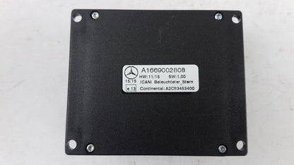 Original MERCEDES-BENZ X166 X156 W204 W212 X117 Emblem Steuergerät A1669002808