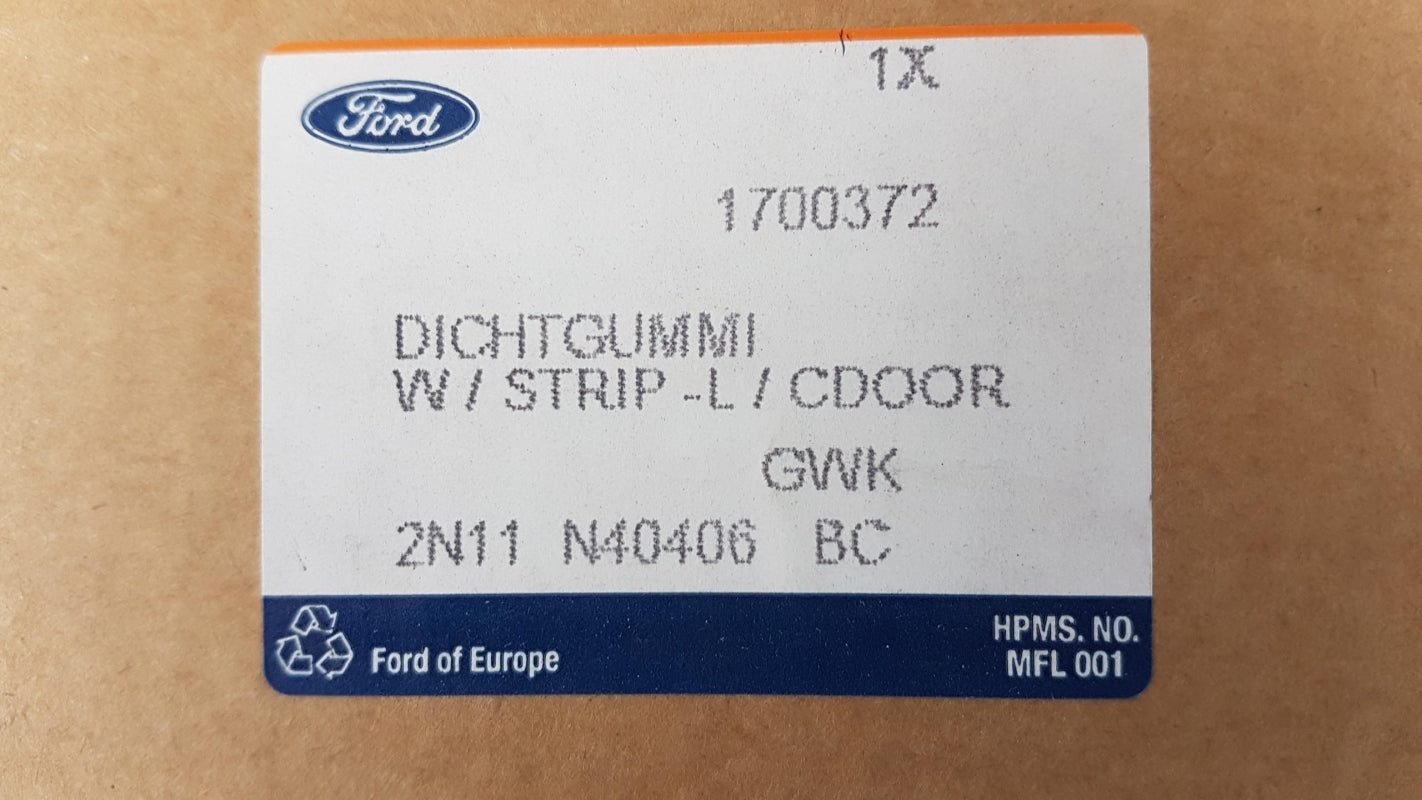 Original OE FORD Heckklappen Dichtung 1700372