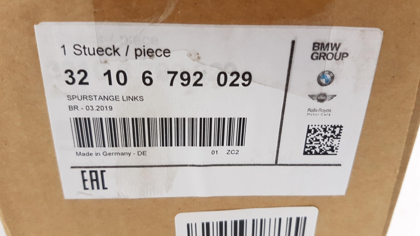 Original BMW F20 F22 F30 F34 F32 F36 Spurstange Axialgelenk links 32106792029