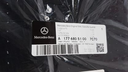 Original MERCEDES-BENZ A-Klasse Fußmattensatz Schwarz 4st. A17768051007C70