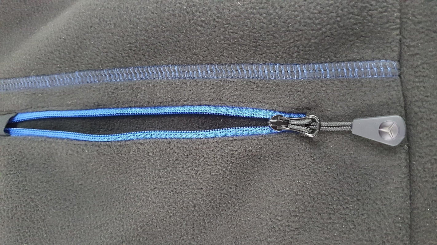 Original MERCEDES-BENZ Herren-Fleecejacke Größe S Schwarz B66955195