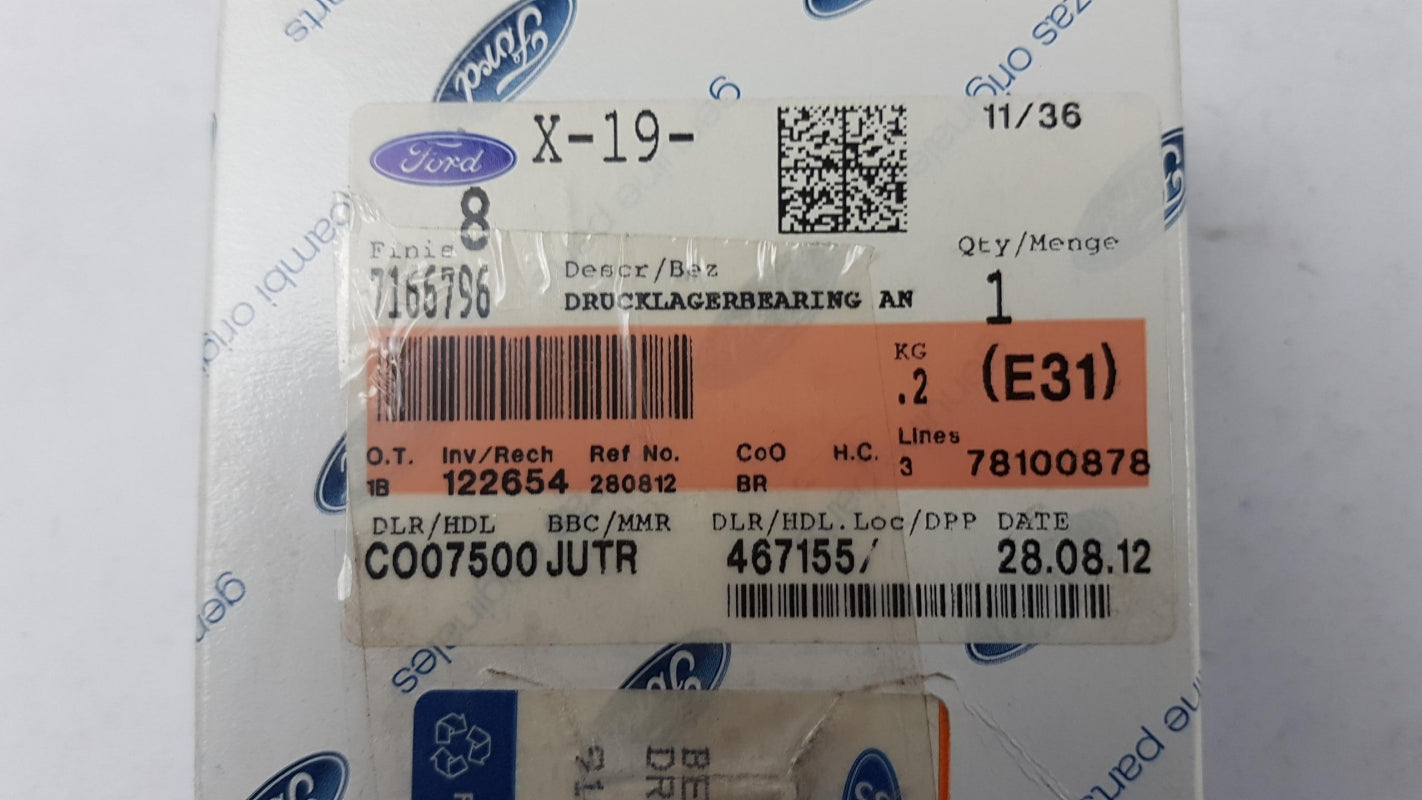 Original OE FORD Drucklager 7166796