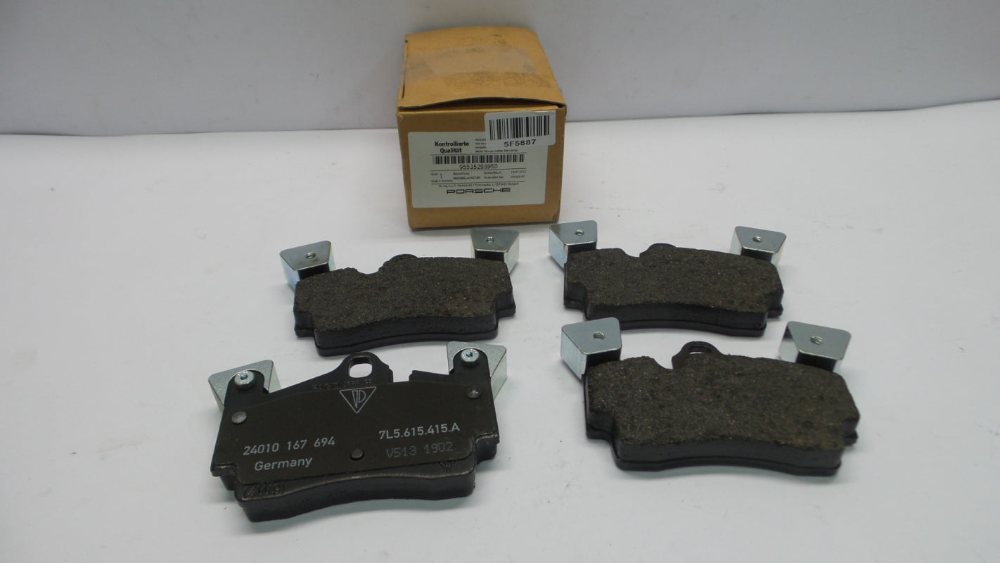 Original PORSCHE Cayenne '03-'06 Bremsbeläge Bremsklötze hinten 95535293950