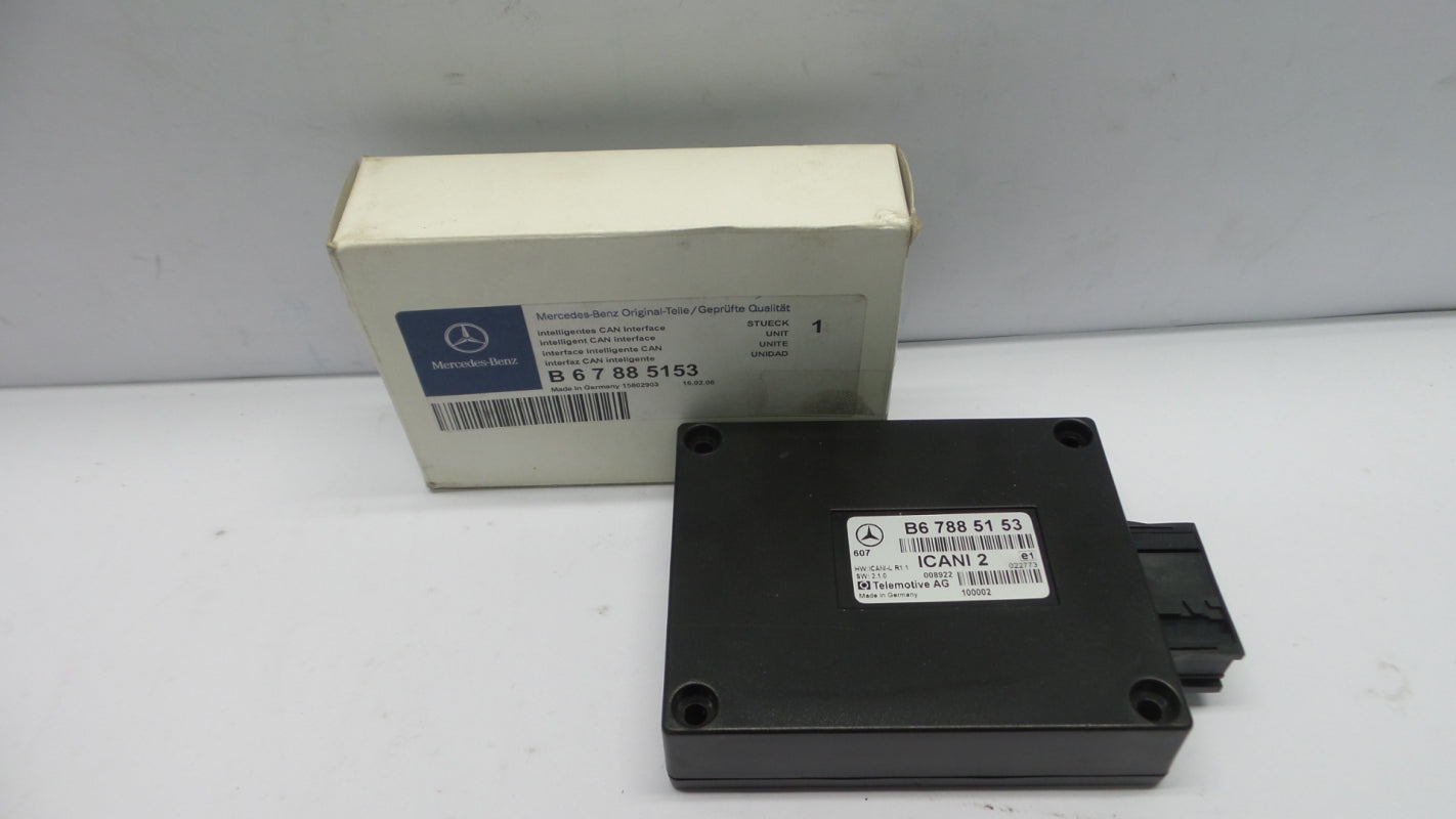 Original MERCEDES-BENZ C209 W211 W169 Steuergerät ICANI 2 Interface B67885153