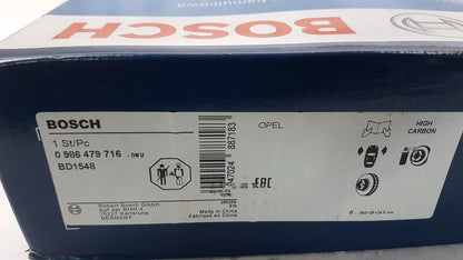 BOSCH Bremsscheibe (1 Stück) 0986479716