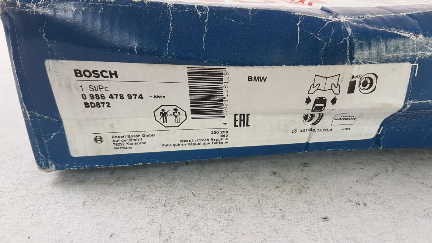 BOSCH für BMW X3 E83 X5 E53 Bremsscheibe Ø331mm Vorne 0986478974