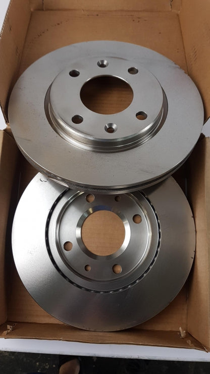 Original PEUGEOT 106 206 306 CITROEN AX ZX Bremsscheiben Satz 2st. vorne 424996