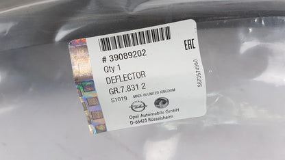Original OE OPEL Stoßfängerabdeckung 39089202
