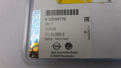 Original OE OPEL Radschraubensatz 39099170