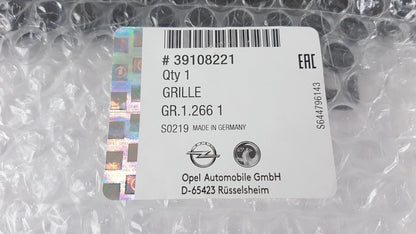 Original OPEL Insignia-B Stoßfänger Lüftungsgitter 39108221