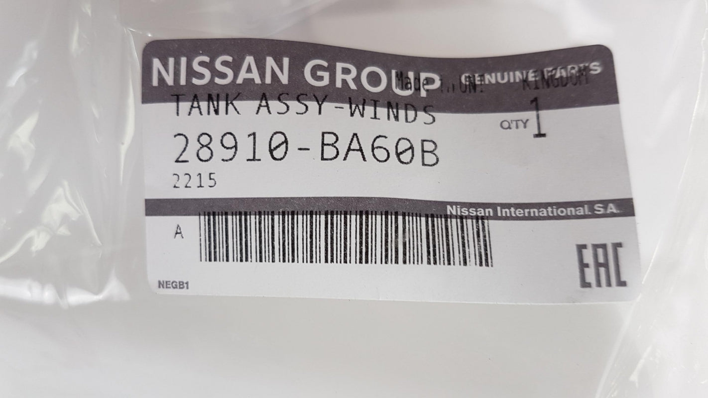 Original NISSAN Juke (F15E) Waschwasserbehälter 28910BA60B